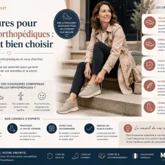 Une femme lace ses chaussures. Guide sur le choix de chaussures compatibles avec semelles orthopédiques, avec avis sur semelle élastomère.