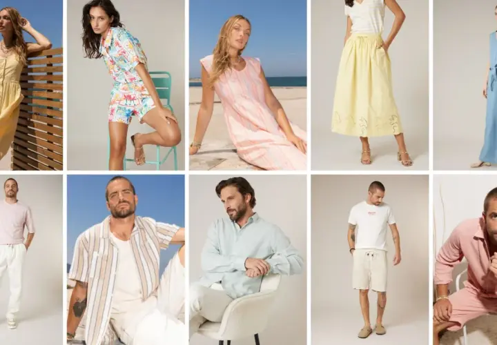 Des idées pour comment s'habiller l'été : robes légères, combinaisons, tenues décontractées pour hommes et femmes.