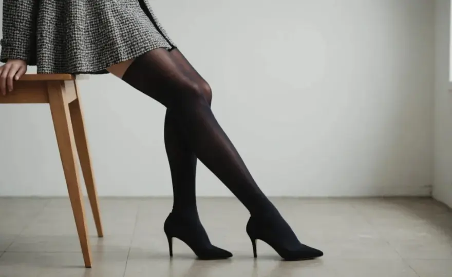 Collant - Que signifient les deux traits à l'avant?