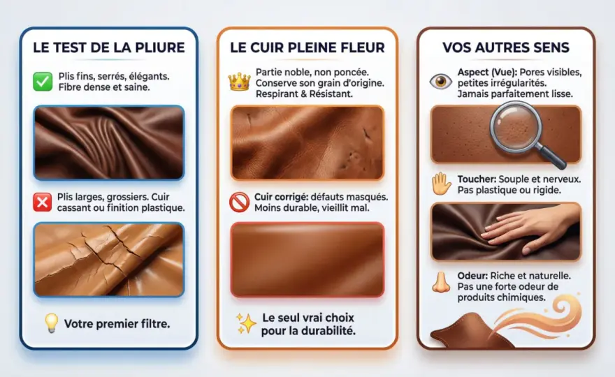 Quel cuir vieillit le mieux ? Guide pour choisir sans se tromper