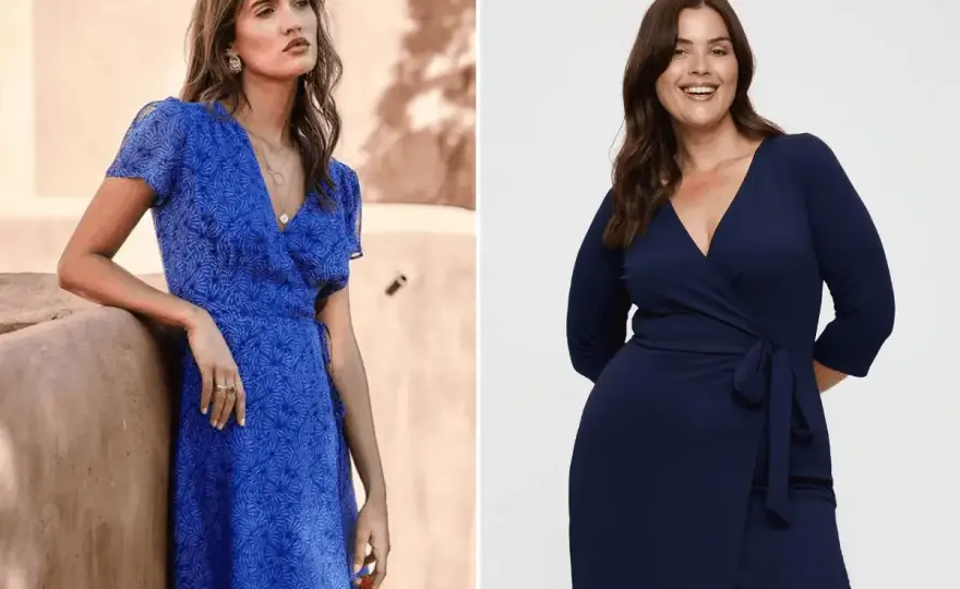 Robe portefeuille qui s'ouvre trop ? Les vraies solutions !