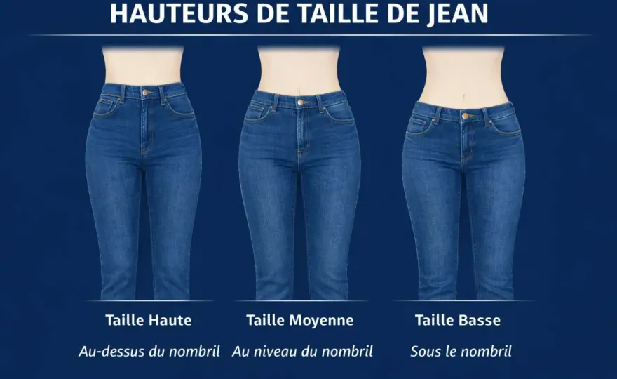 Jean morphologie A - Le guide pour une silhouette parfaite