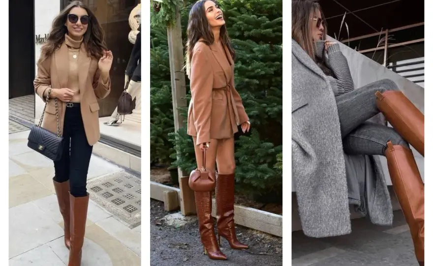Bottes hautes marron - Guide pour des tenues stylées