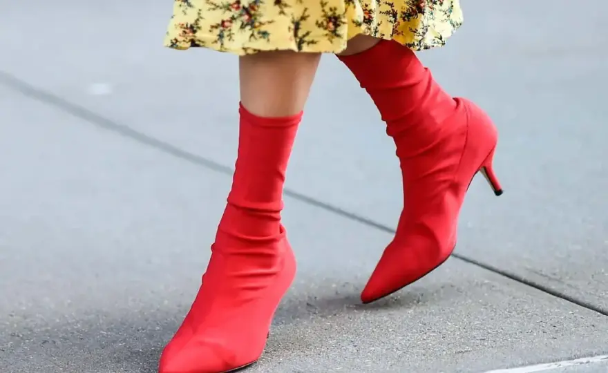 Bottines rouges - Le guide pour les porter avec style
