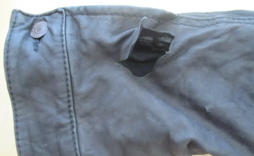 Accroc cuir - Réparer coupure ou déchirure soi-même ?