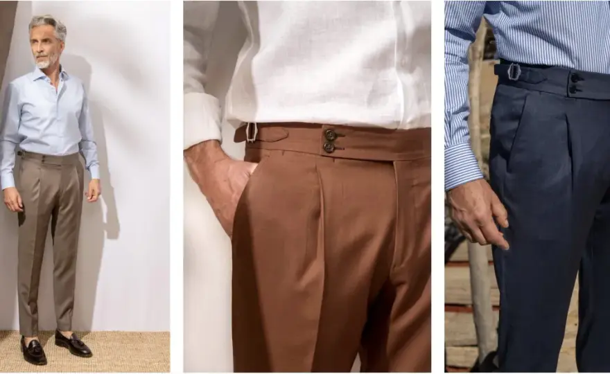 Pantalon de costume sans ceinture - L'élégance redéfinie