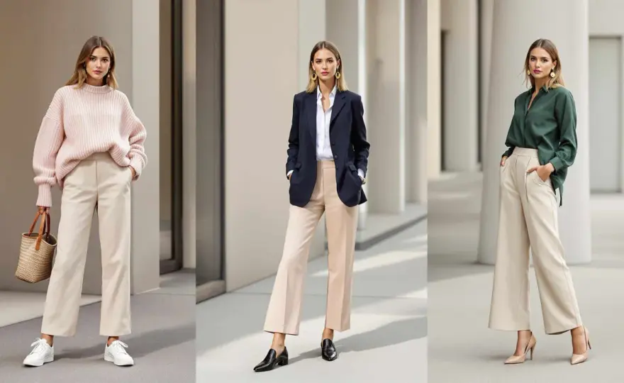 Chaussures avec pantalon beige - Le guide ultime pour un look parfait