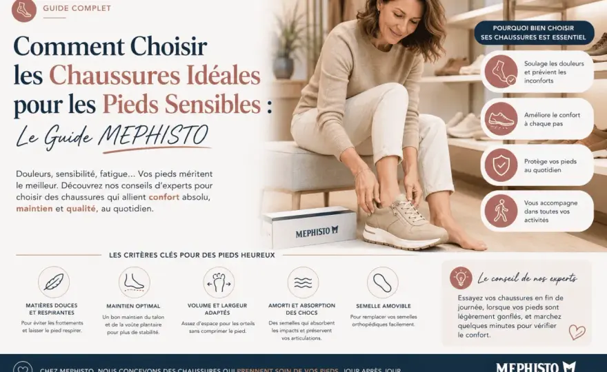 Choisir ses chaussures - Le guide pour des pieds heureux